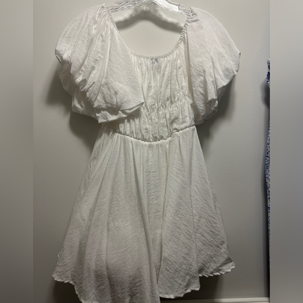 Princess Polly white mini dress